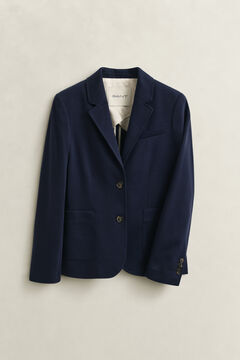 Piqué Blazer — EVENING BLUE 6