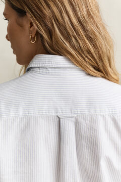 Gant x Yale Striped Oxford Shirt — MISTY LAVENDER 4
