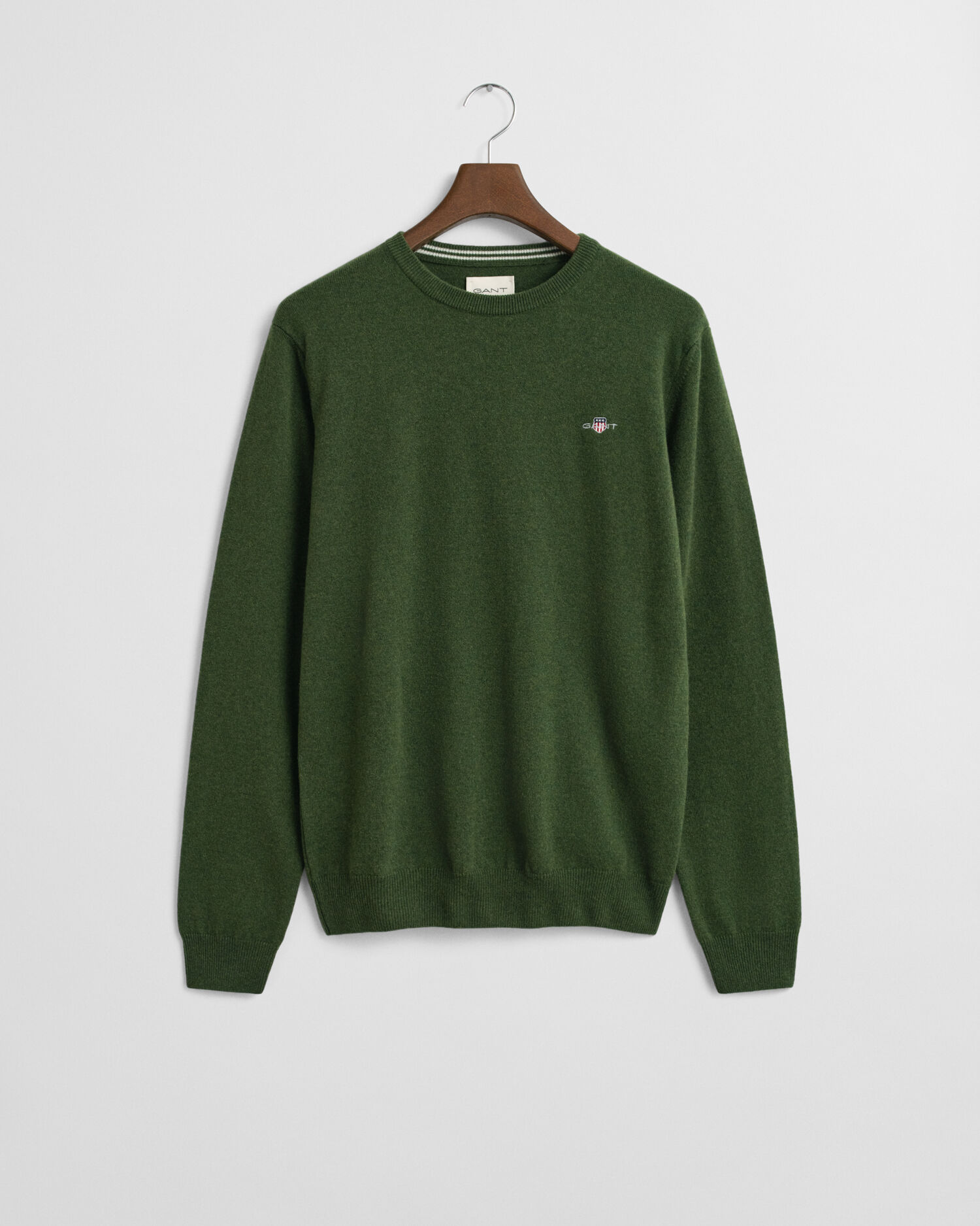 Superfine Lambswool Crew Neck Sweater - GANT