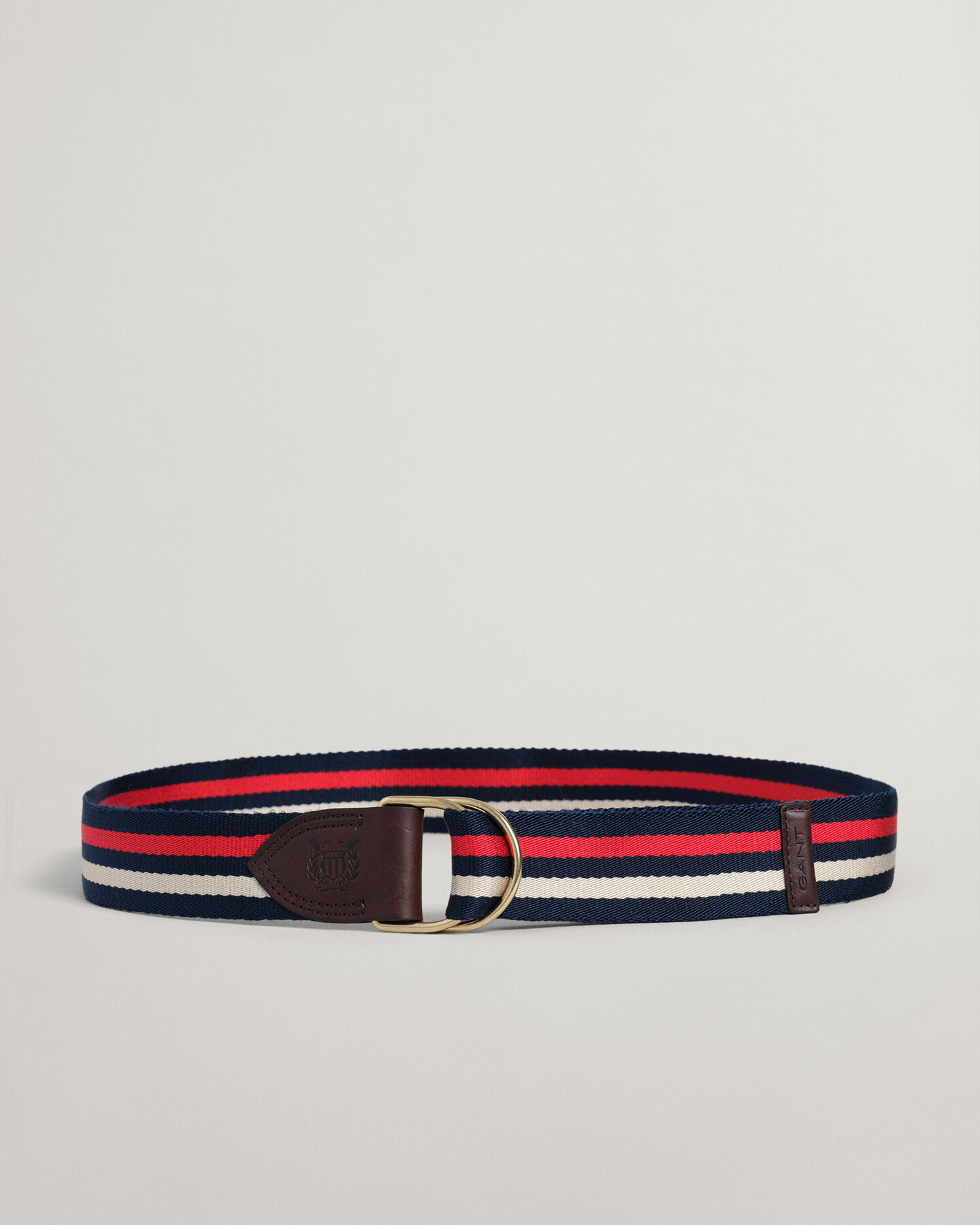 Striped Webbing Belt