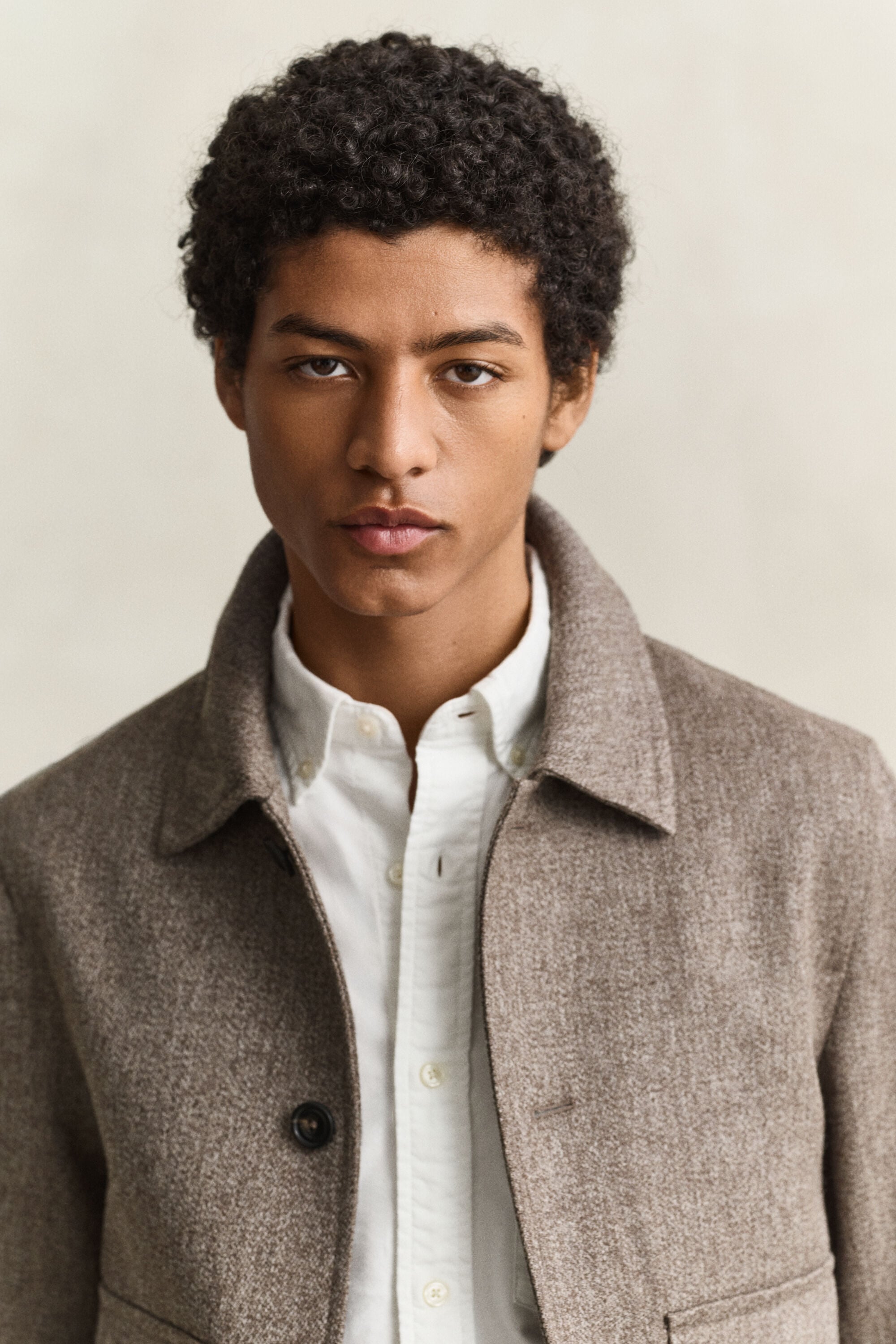Mélange Wool Jacket
