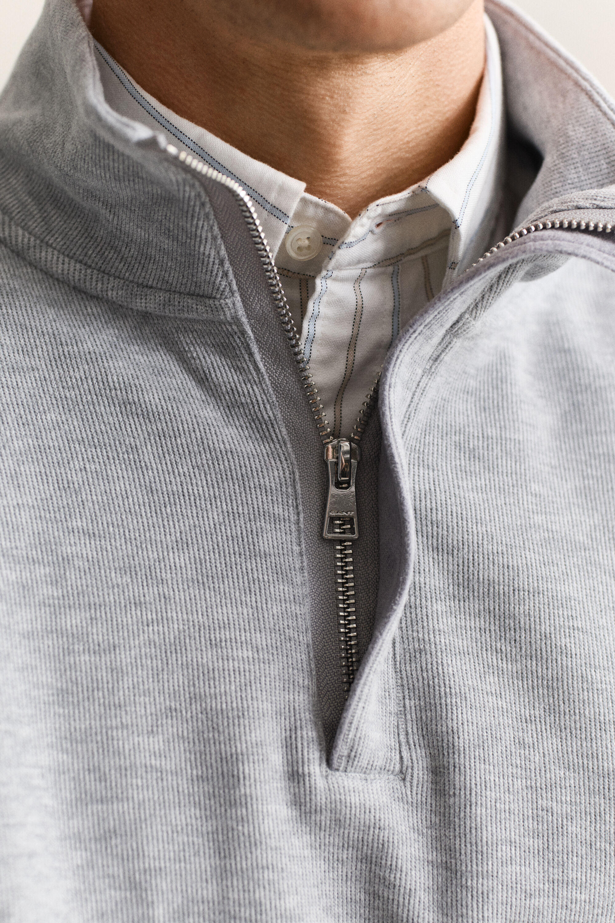 Sacker Rib Half-Zip Sweatshirt