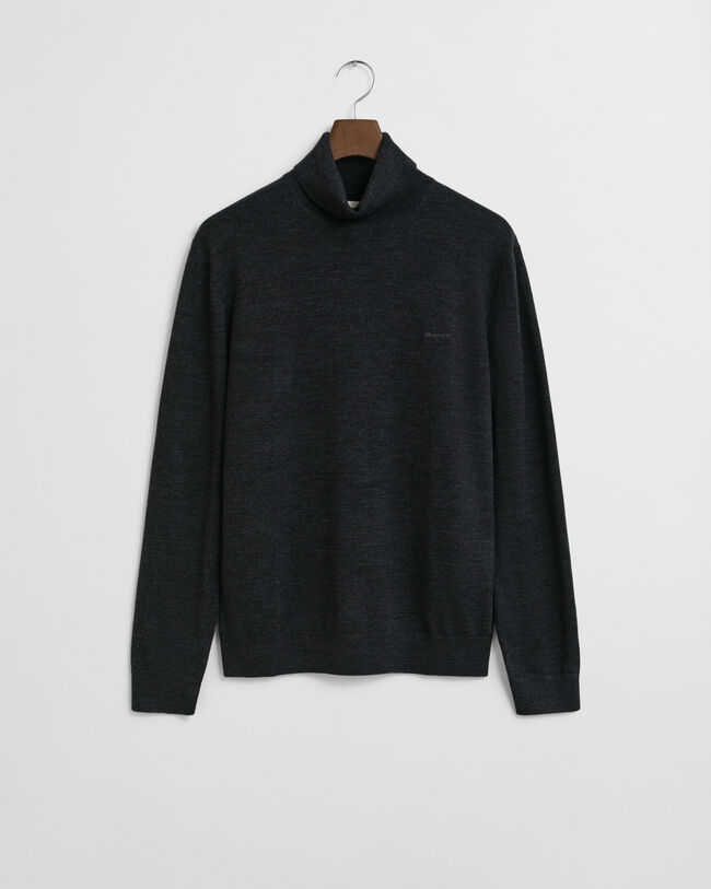 Extra Fine Merino Wool Turtleneck Sweater