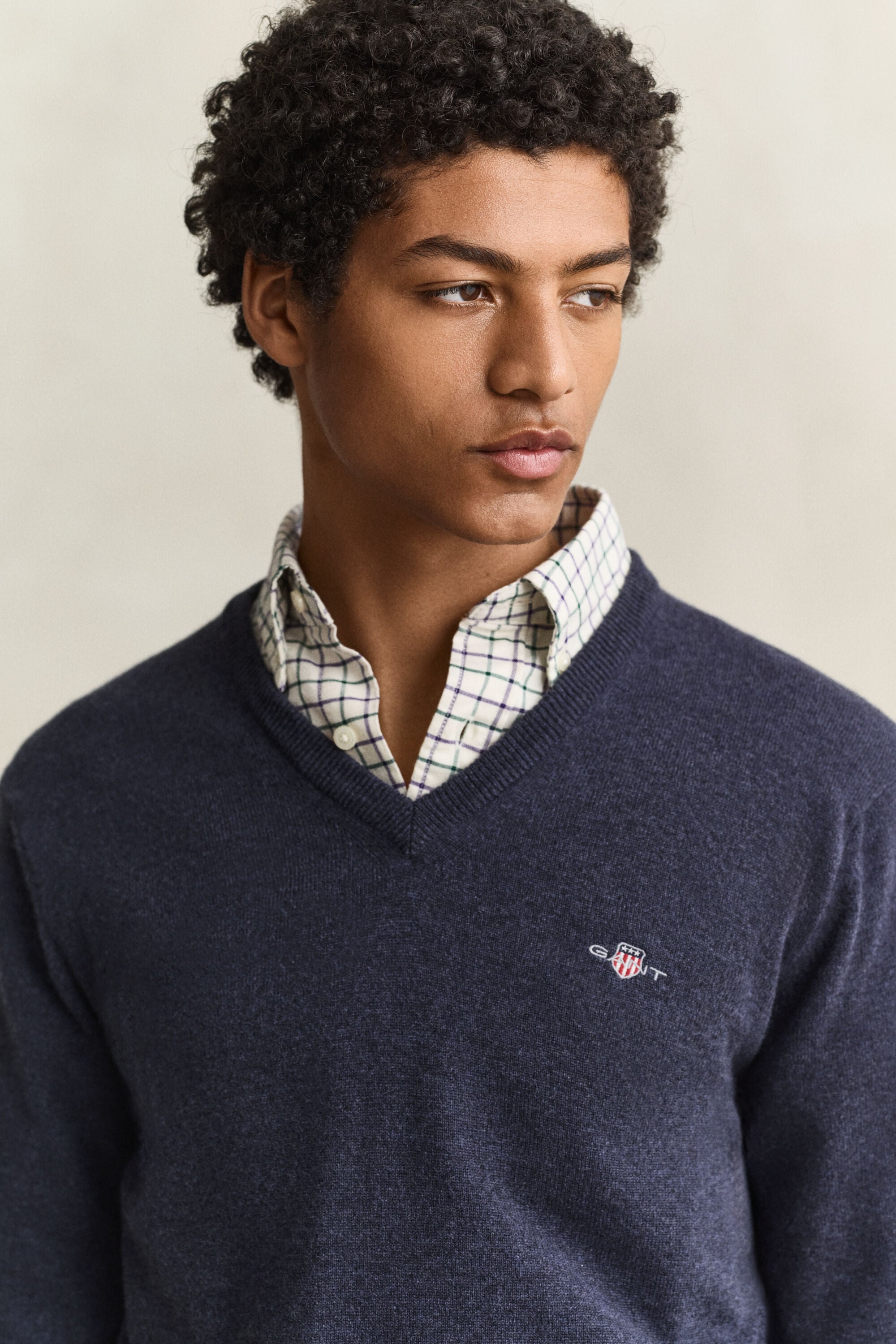 Lambswool V-Neck Sweater