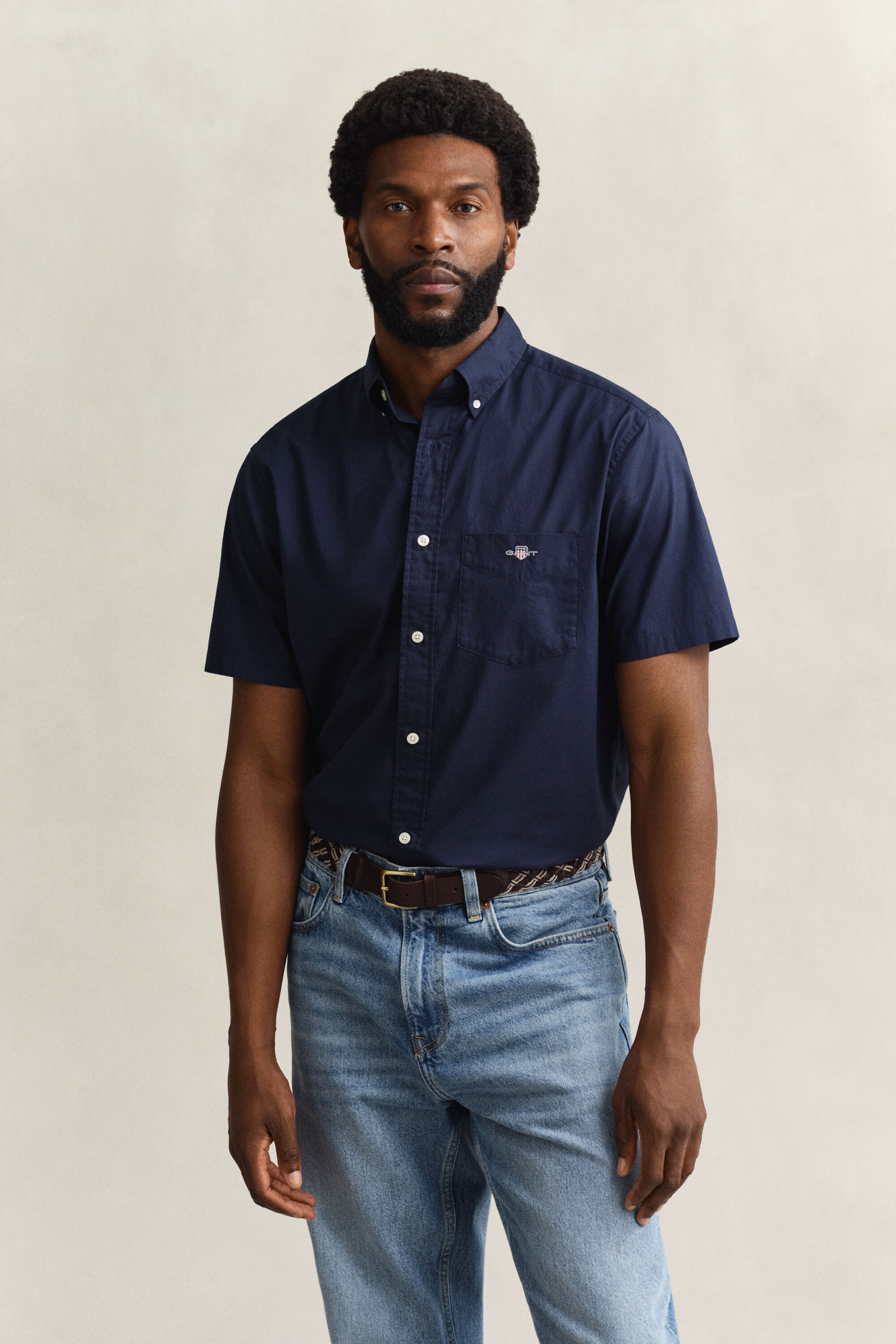 Classic Poplin Short Sleeve Shirt