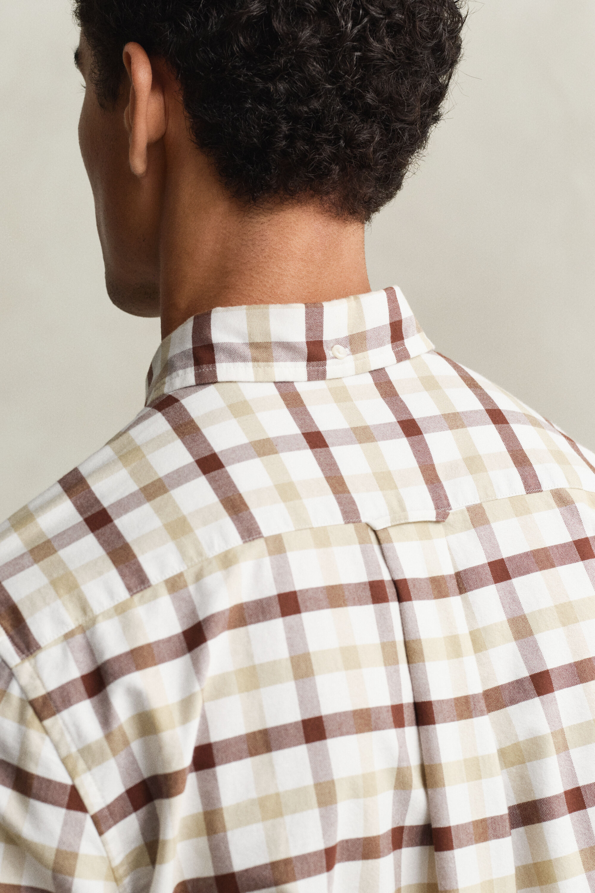 Regular Fit Checked Oxford Shirt