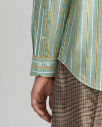 Relaxed Fit Fil-&agrave;-Fil Shirt