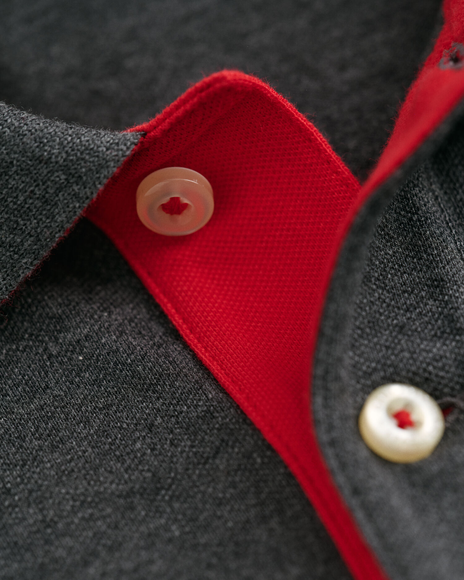 Contrast Piqué Rugger