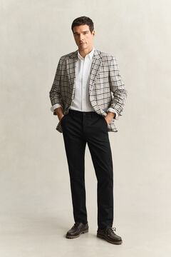 Slim Smart Chinos — BLACK 6