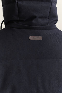 Flannel Down Jacket — EVENING BLUE 3