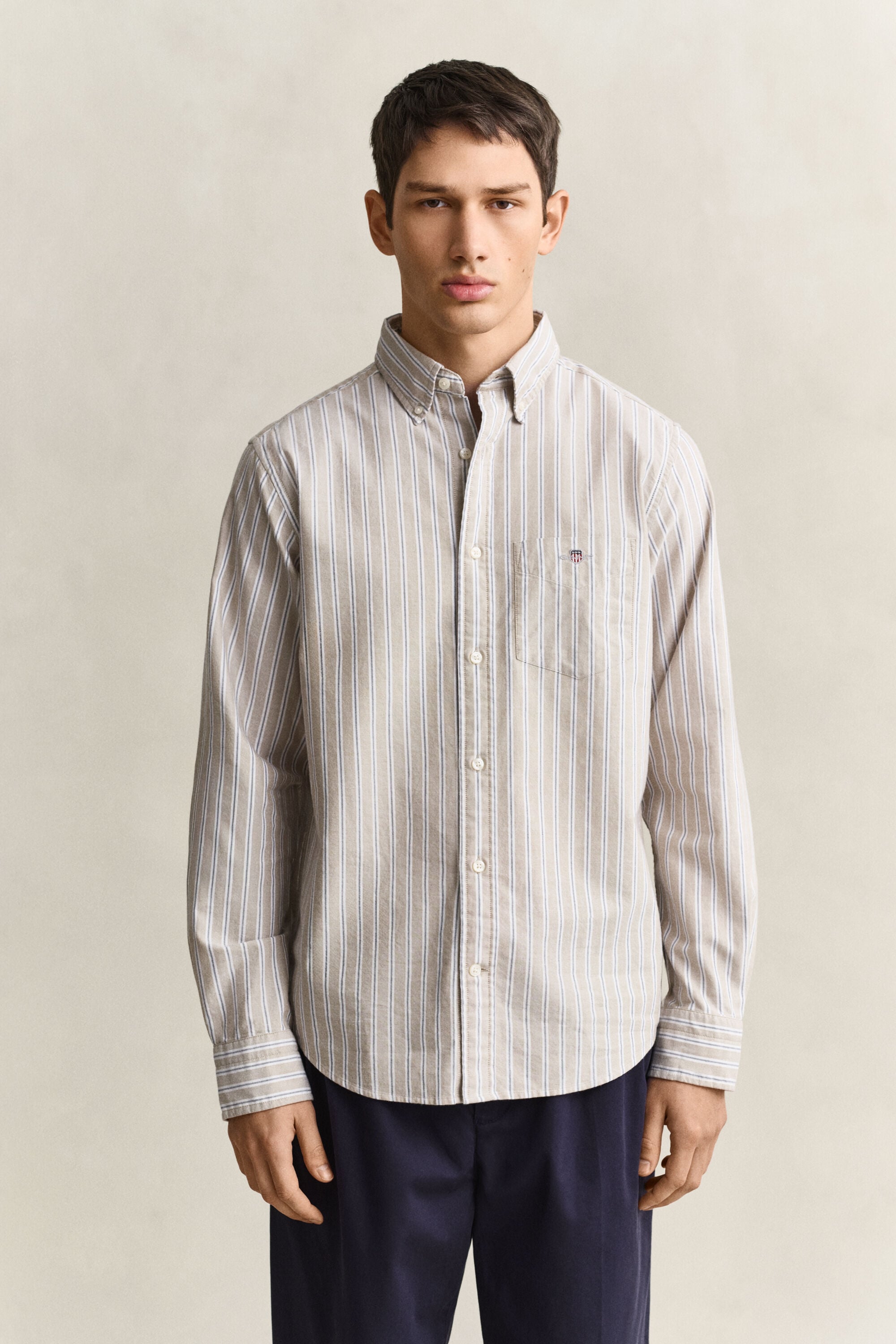 Striped Classic Oxford Shirt