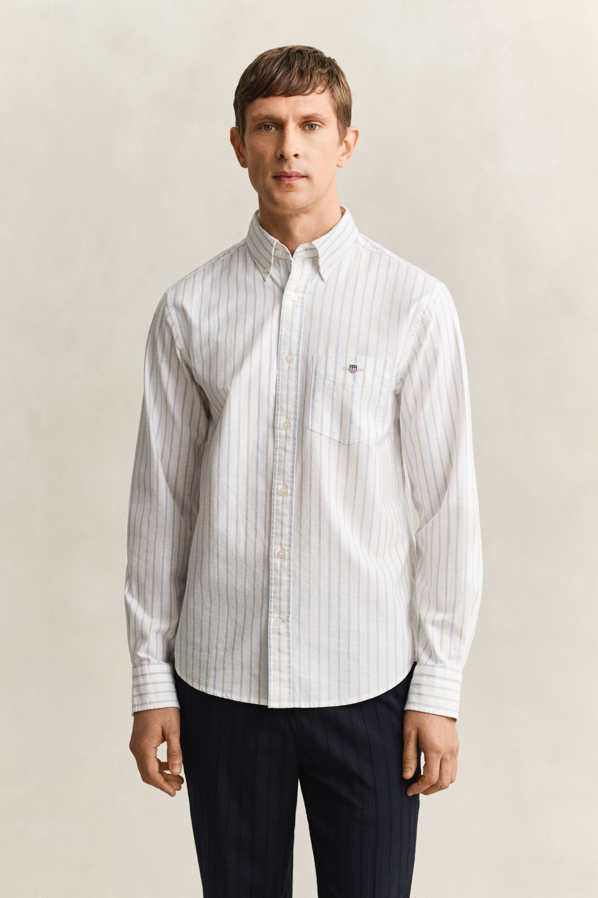 Striped Classic Oxford Shirt