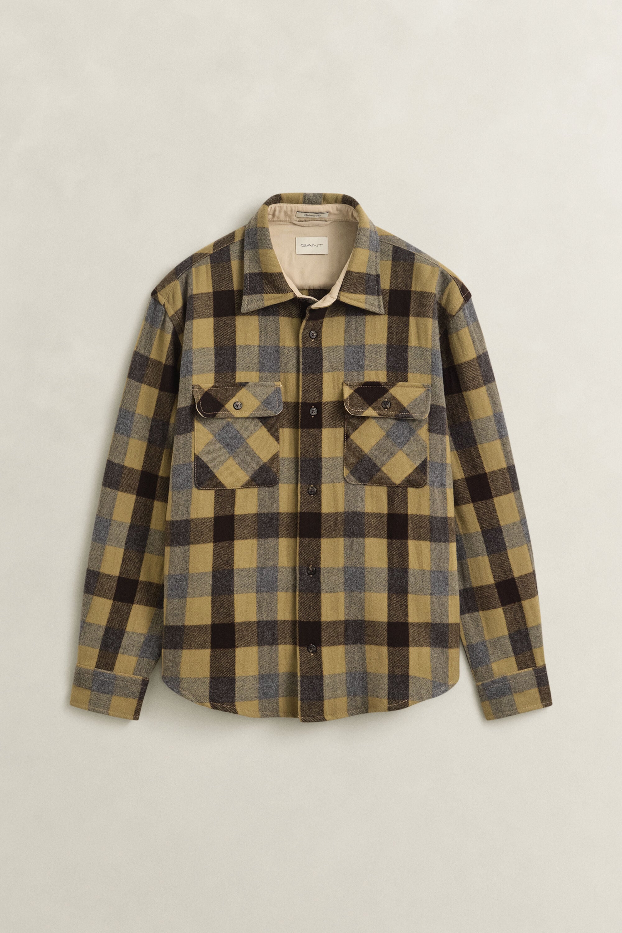Checked Wool Shirt