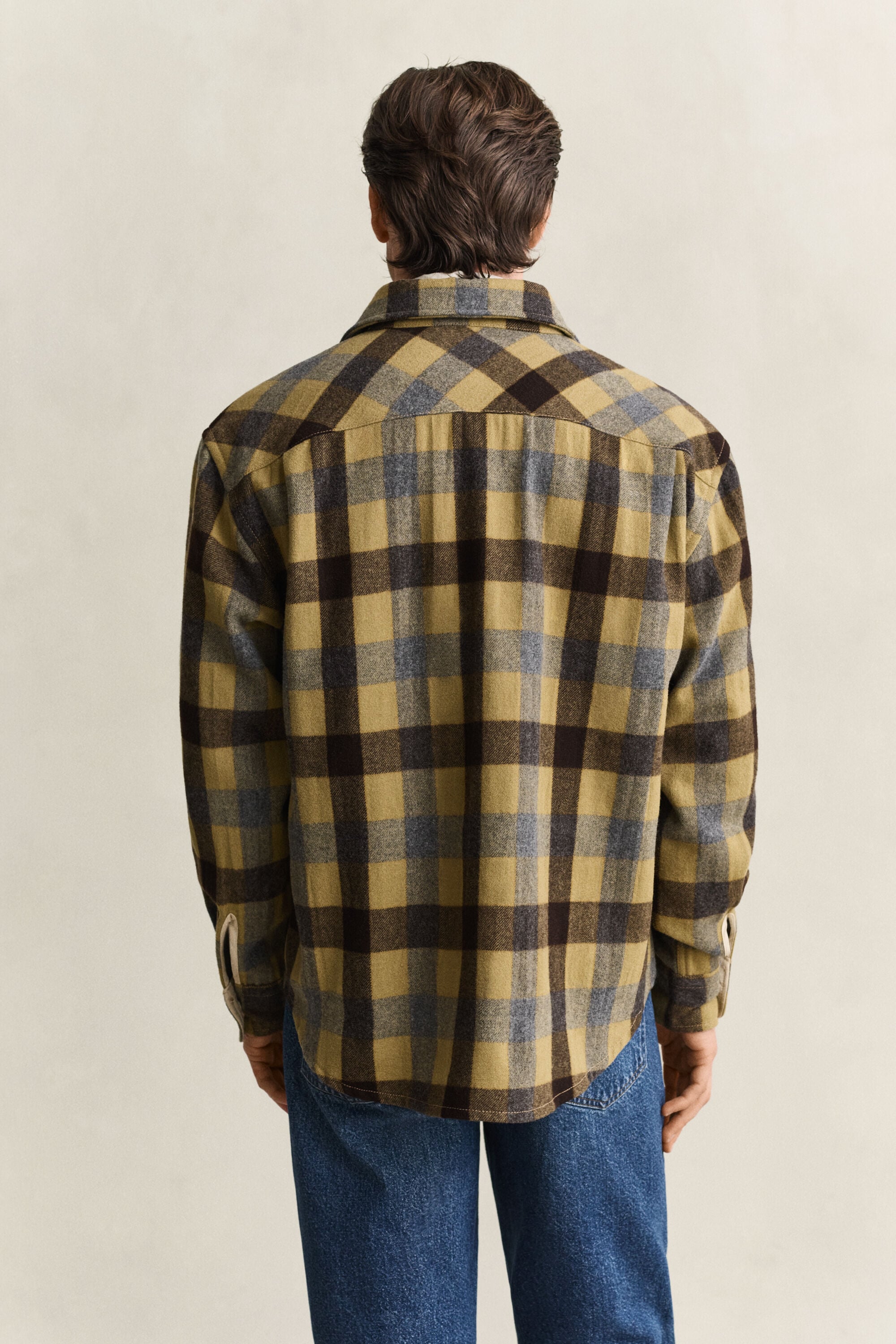 Checked Wool Shirt