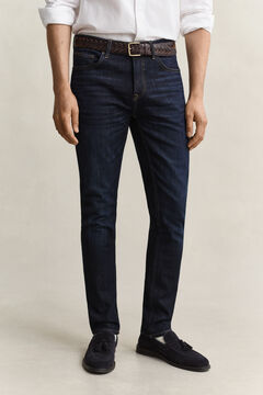 Slim Jeans — DARK BLUE BROKEN IN 5