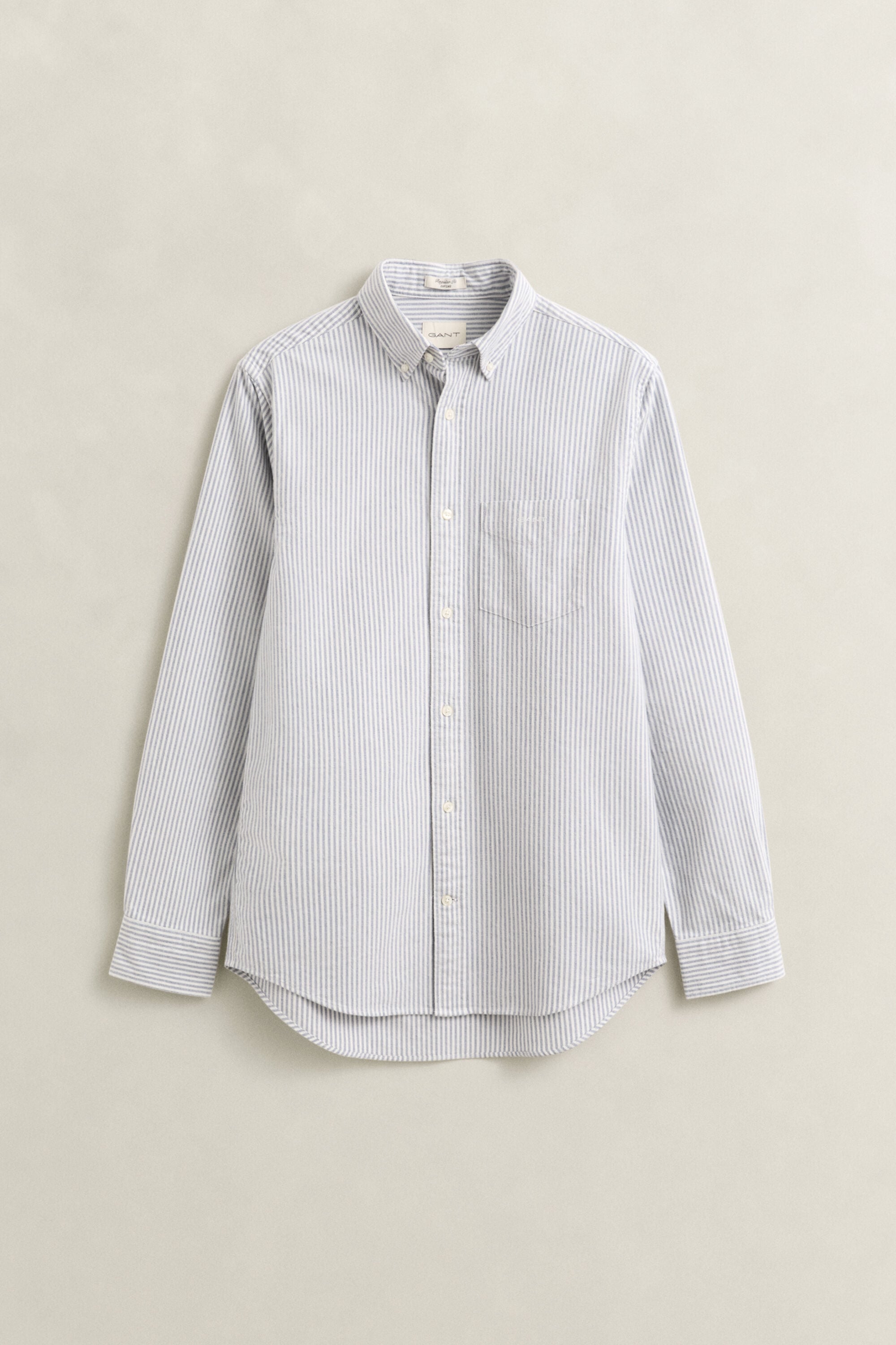 Striped Brushed Oxford Shirt