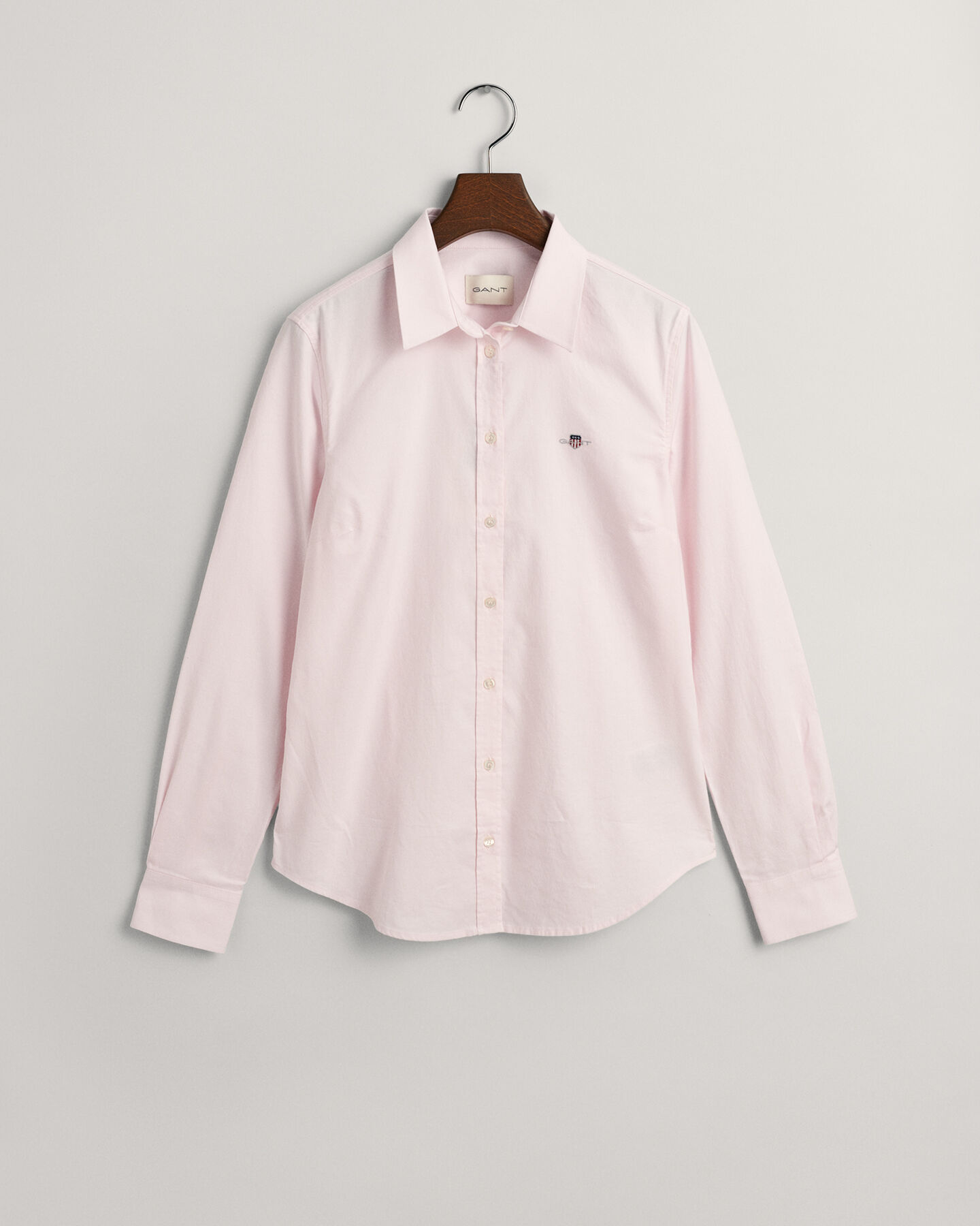 Stantt Soft Wash Pink Oxford Sport Shirt
