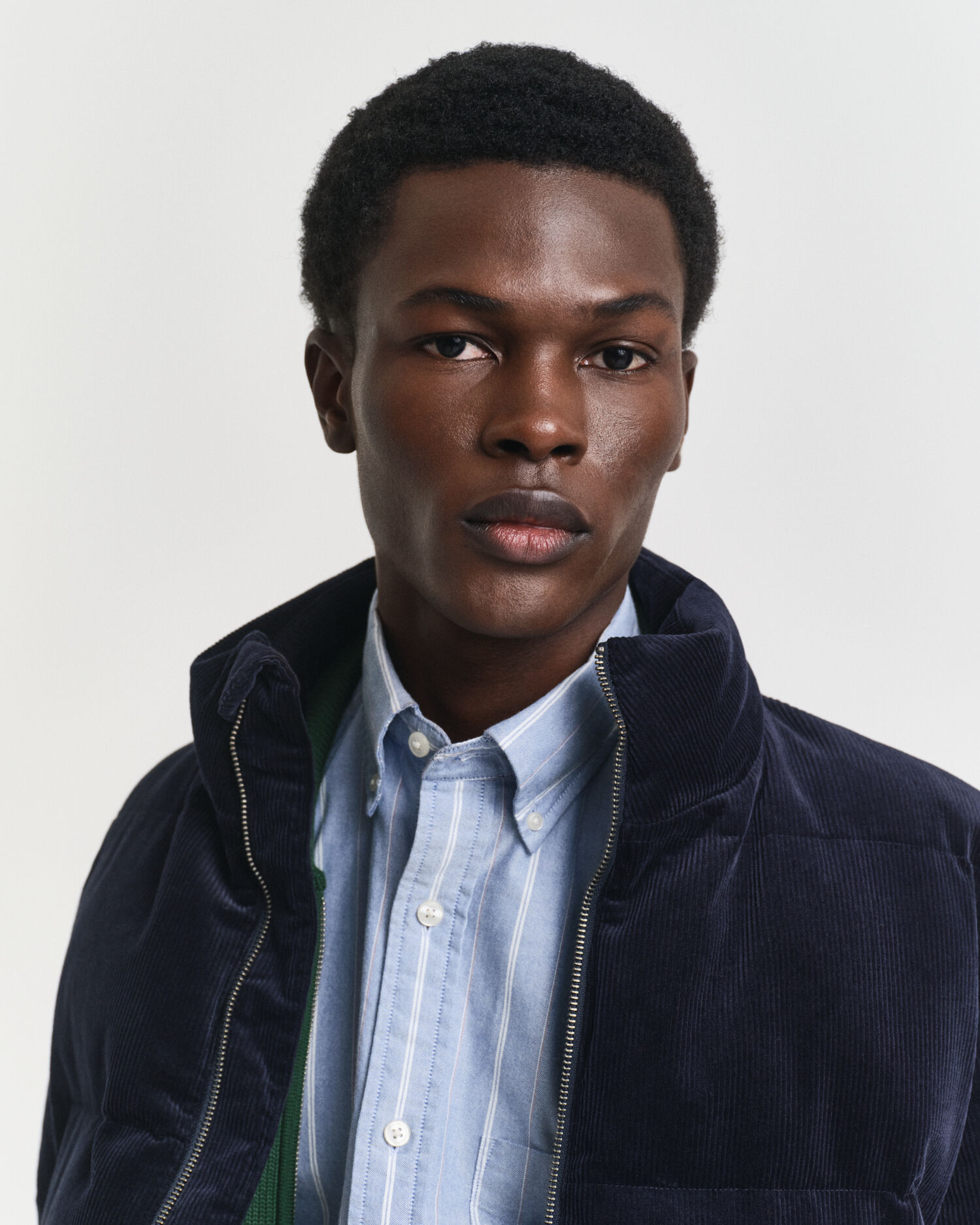 Corduroy Puffer Jacket