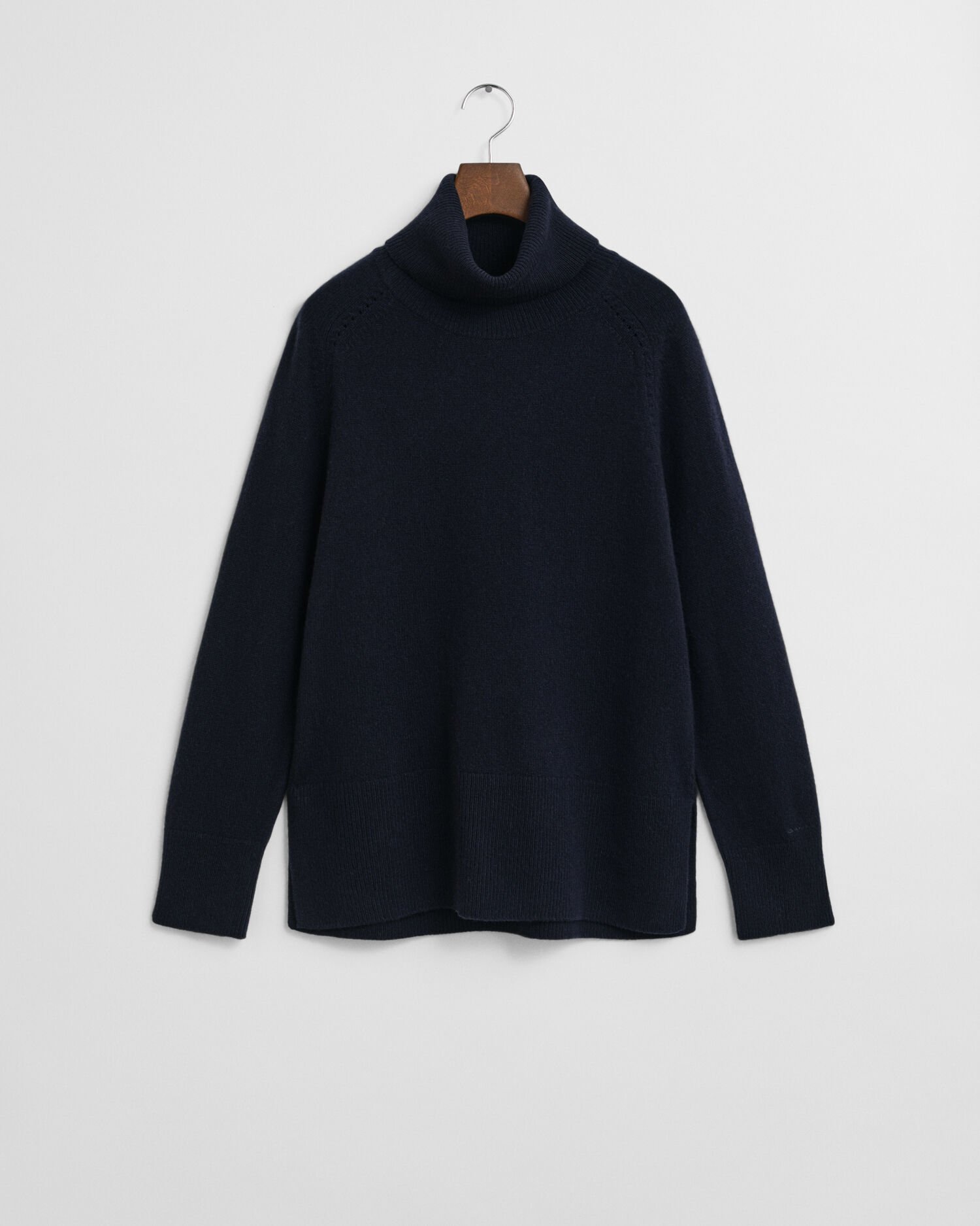 Soft Wool Cashmere Blend Turtleneck Sweater