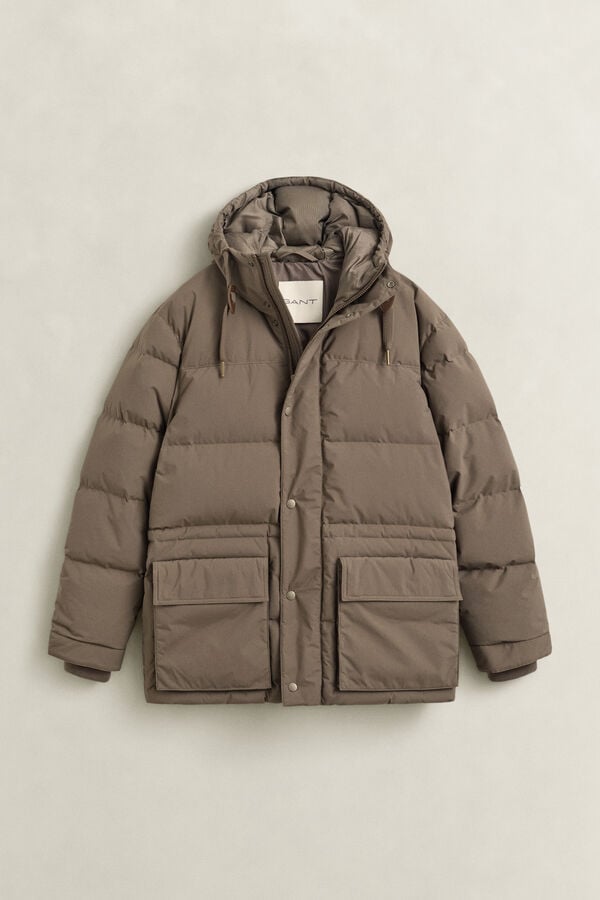 Down Parka — FADED TAUPE