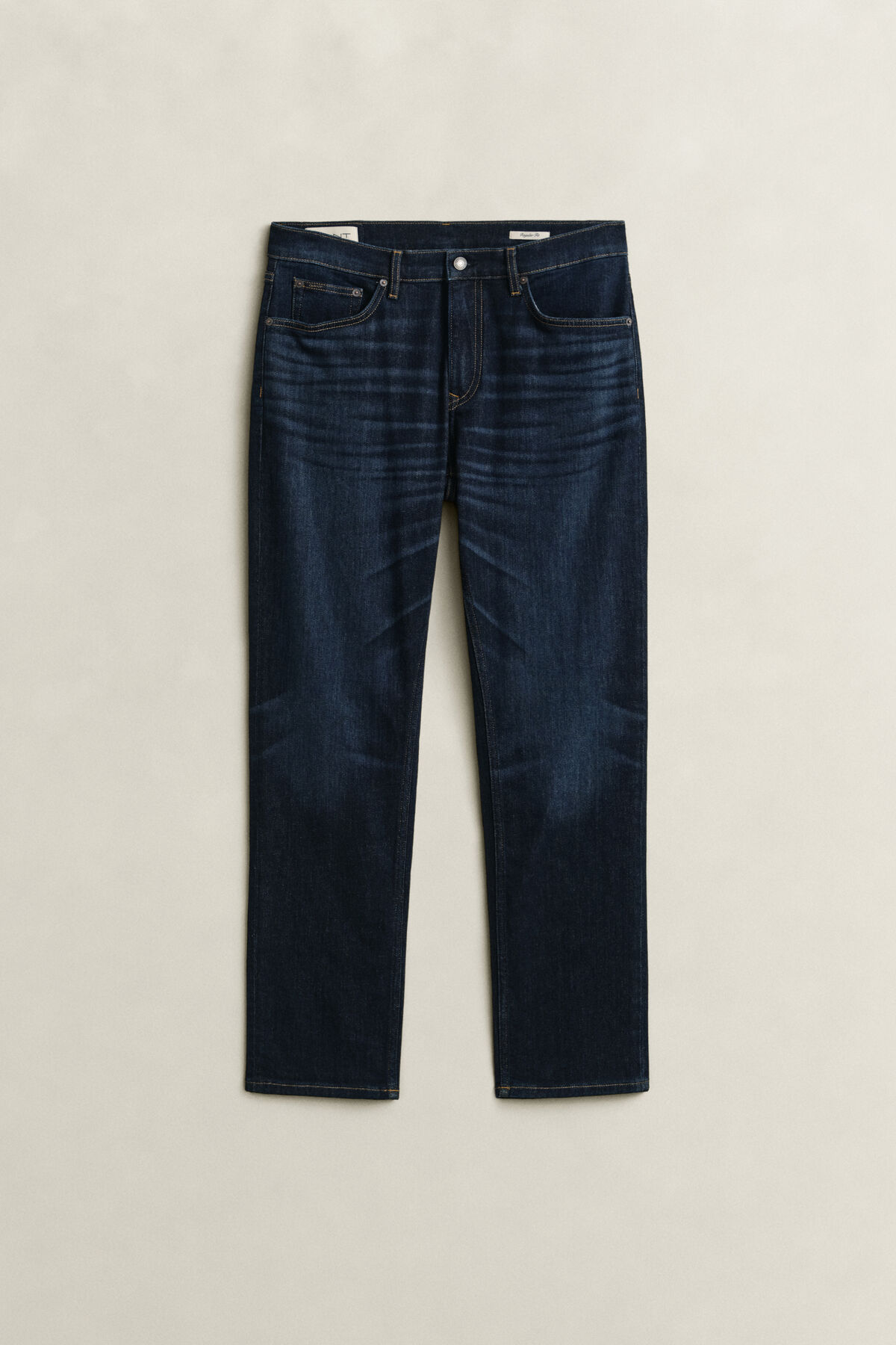 Regular Jeans — DARK BLUE BROKEN IN