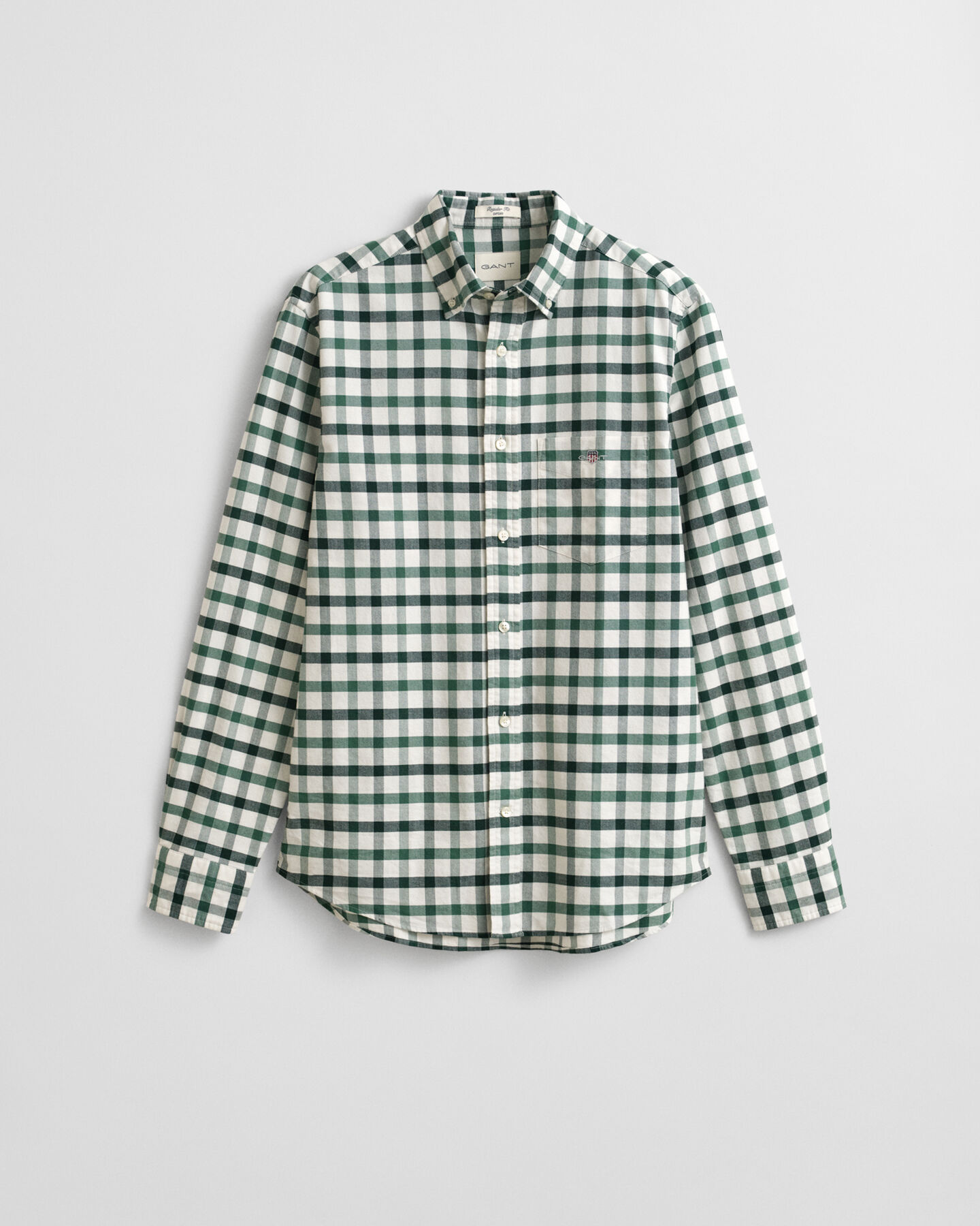 Regular Fit Checked Oxford Shirt