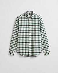 Regular Fit Checked Oxford Shirt