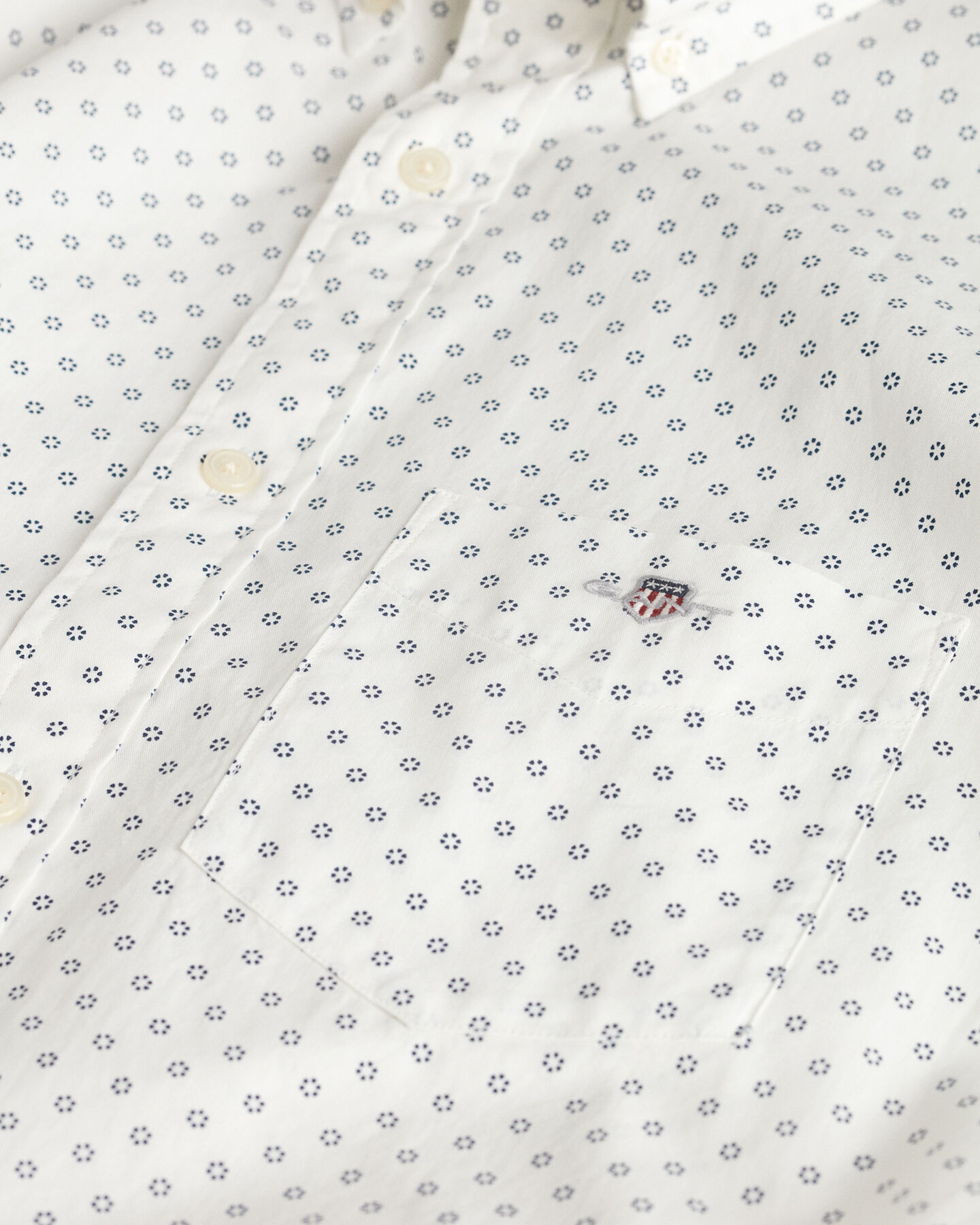 Regular Fit Micro Print Shirt