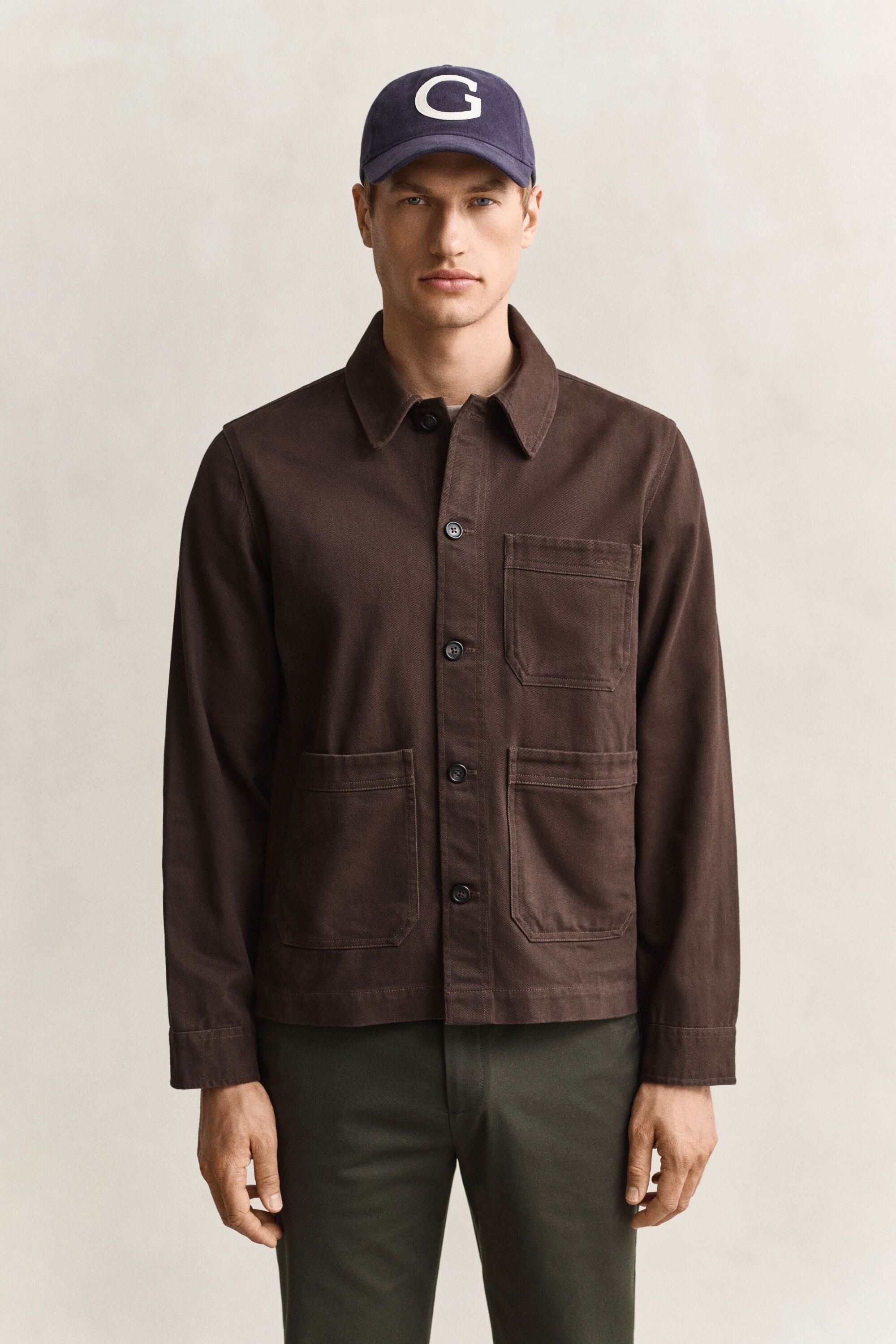 Brushed Twill Overshirt