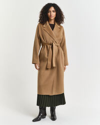 Handstitched Belted Coat