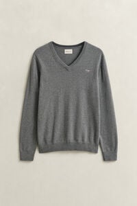 Classic Cotton V-Neck Sweater
