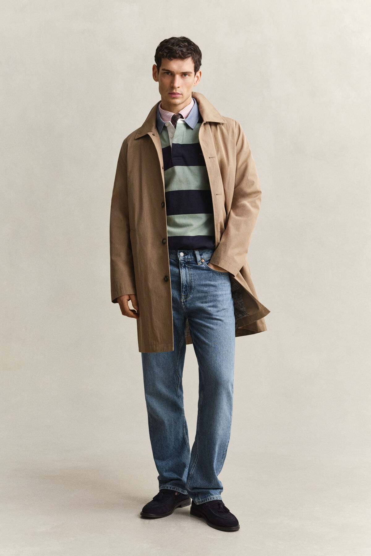 Car Coat — LIGHT TAUPE