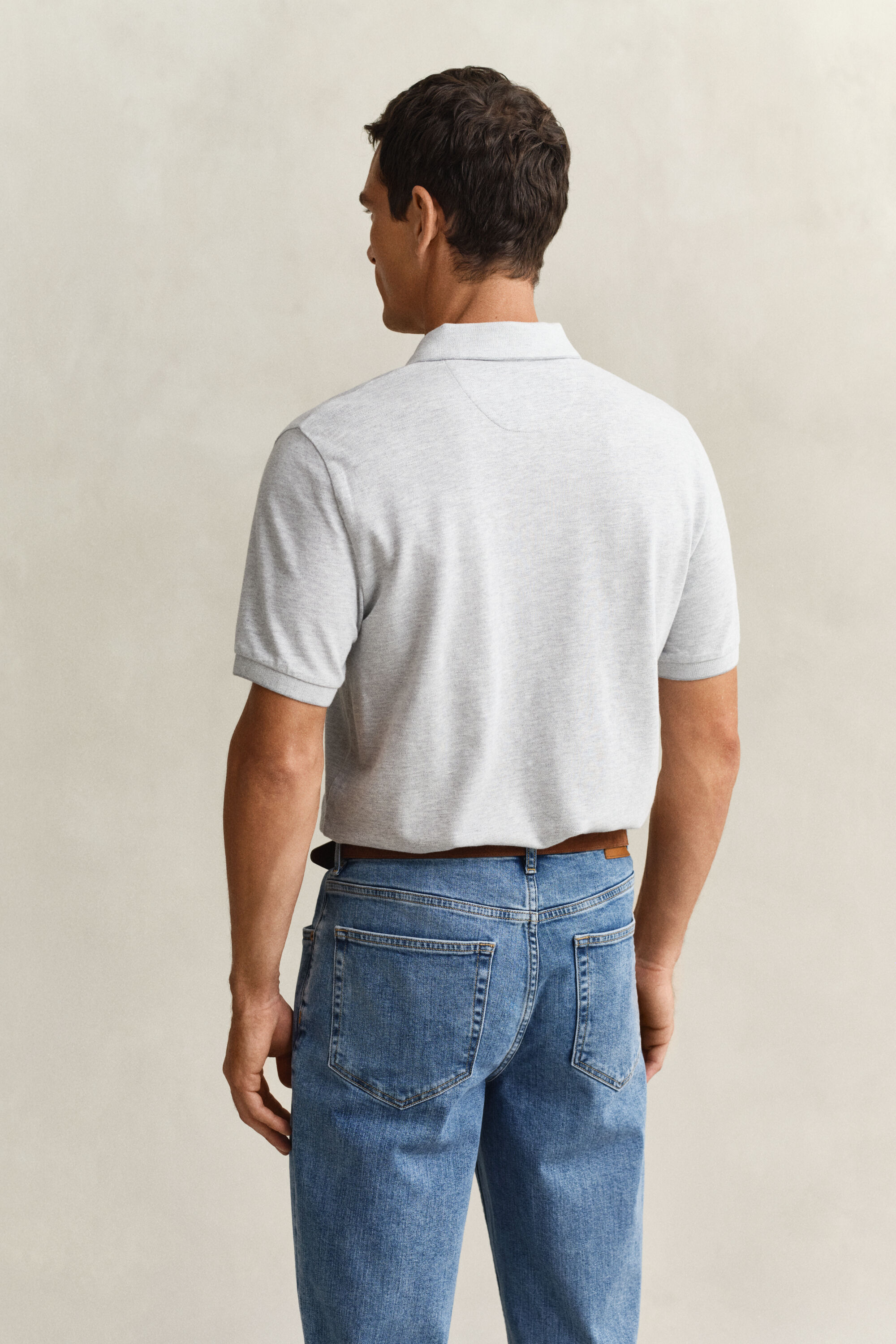 Two-Toned Polo Shirt