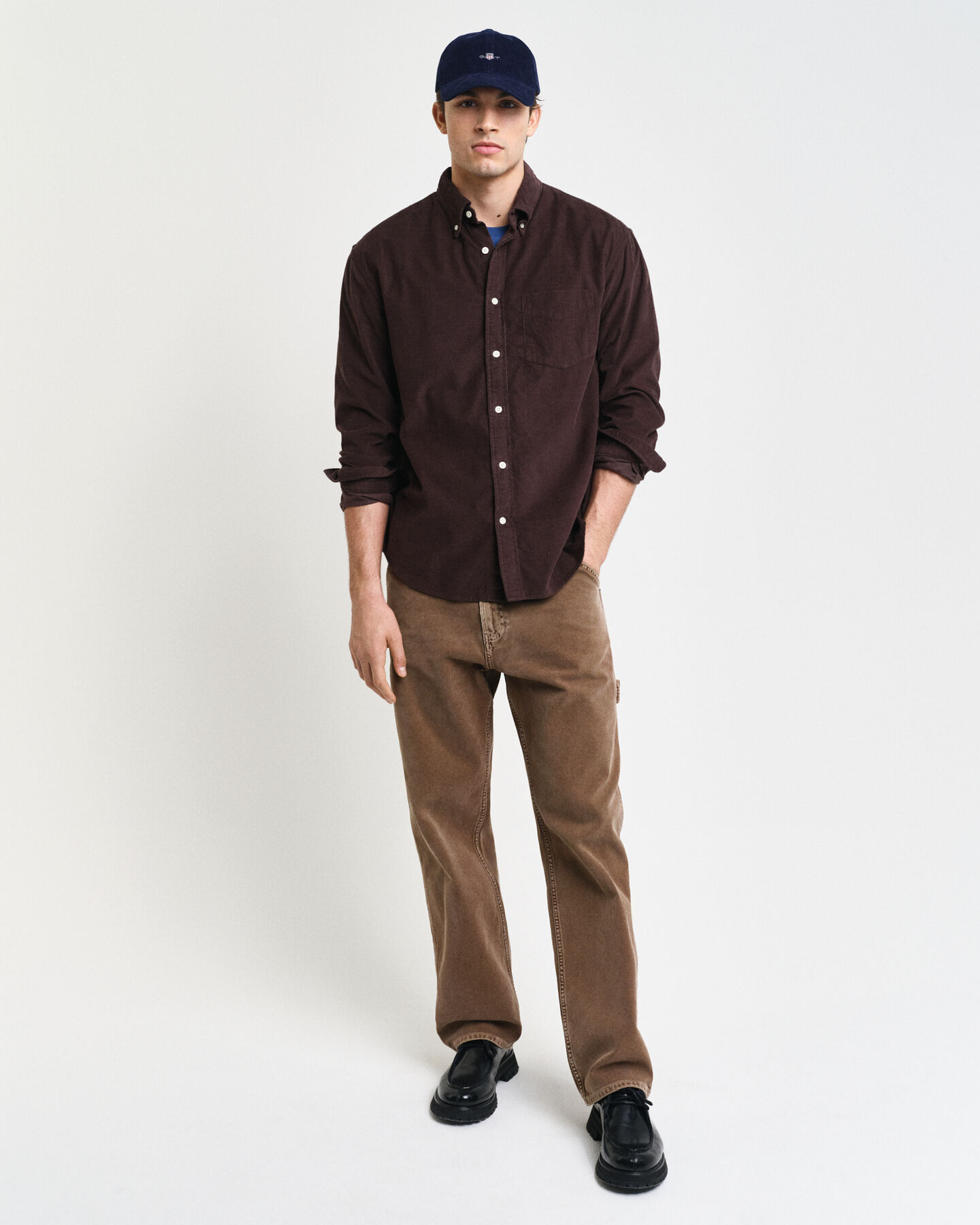 Relaxed Fit Corduroy Shirt
