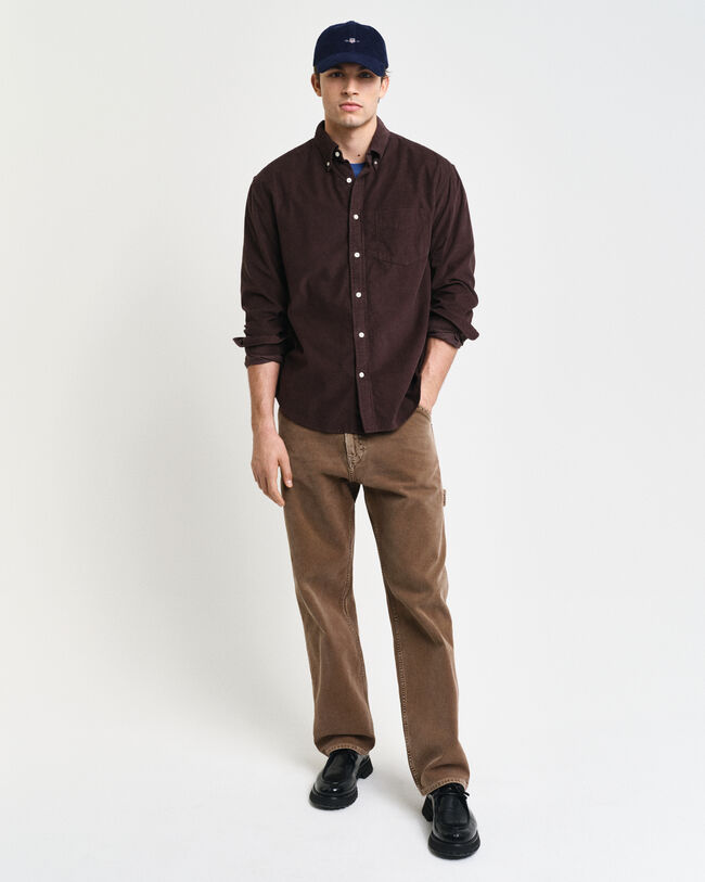 Relaxed Fit Corduroy Shirt