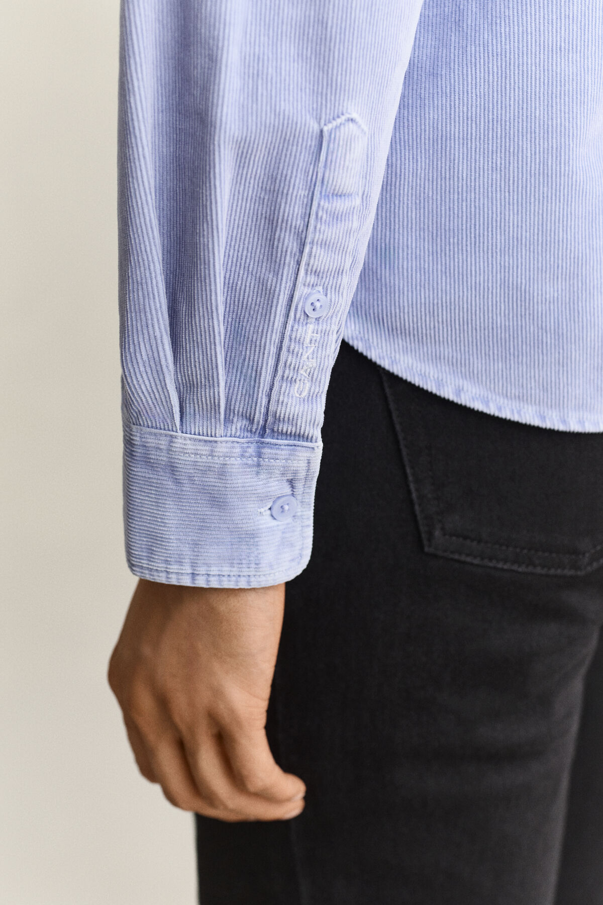 Regular Corduroy Shirt — MISTY LAVENDER