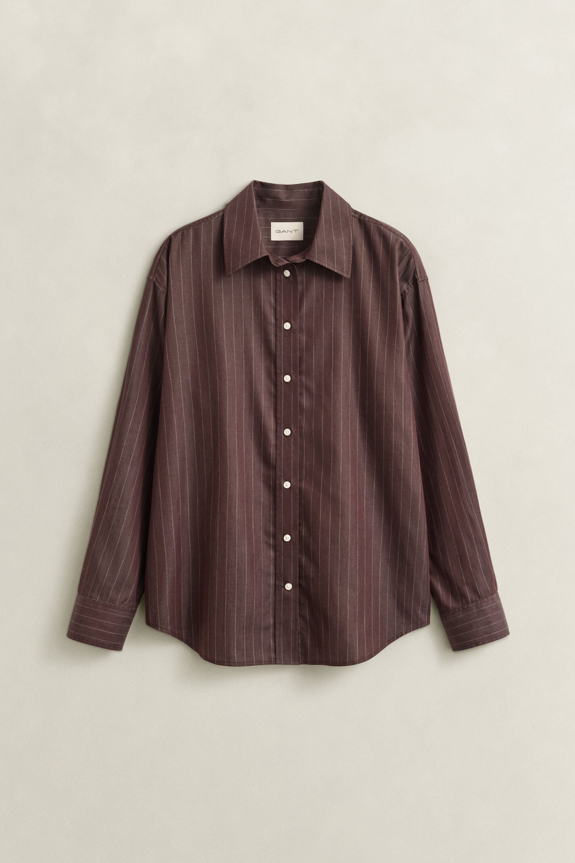 Relaxed Striped Poplin Shirt