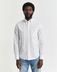 Regular Fit Striped Classic Oxford Shirt