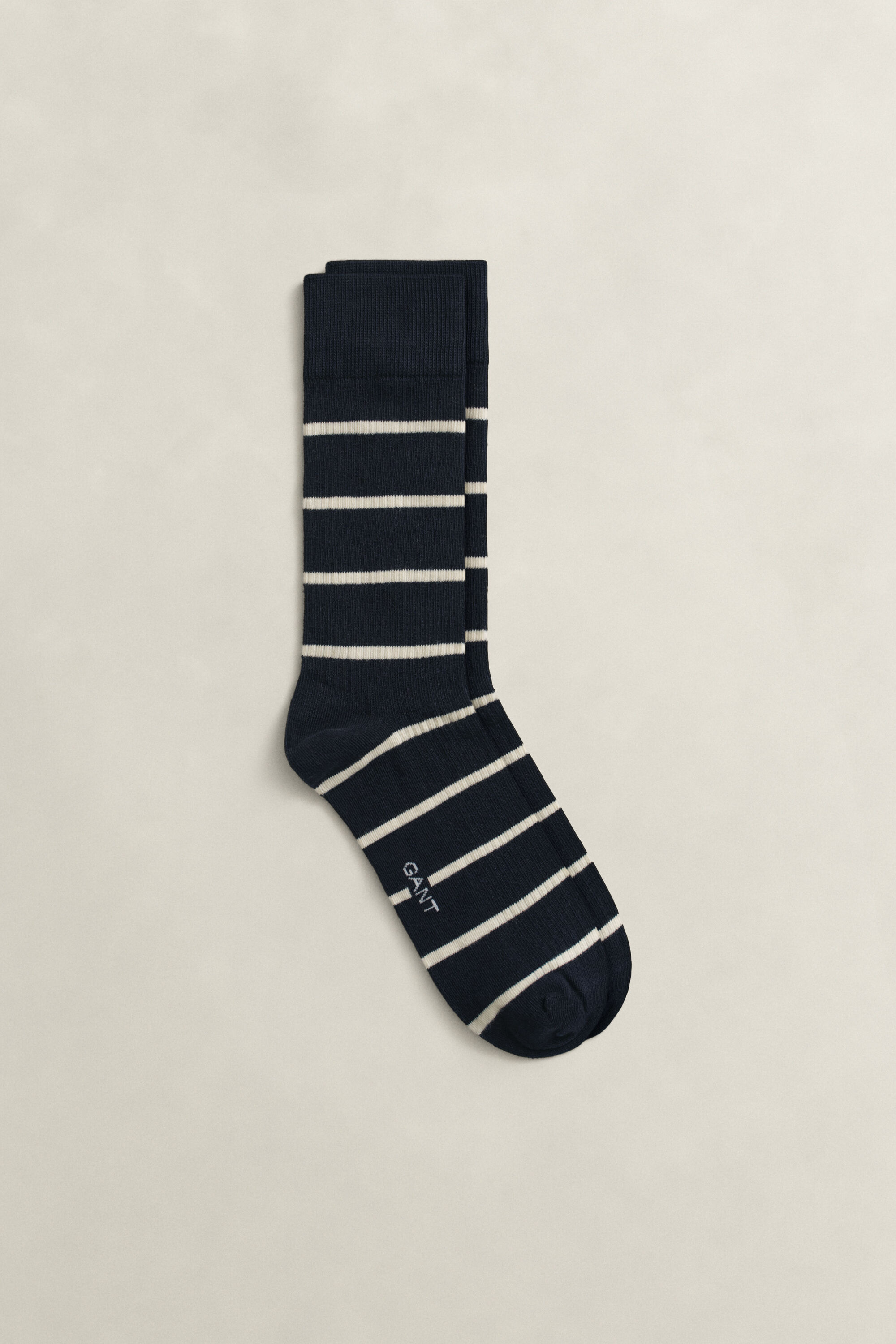 Striped Rib Socks