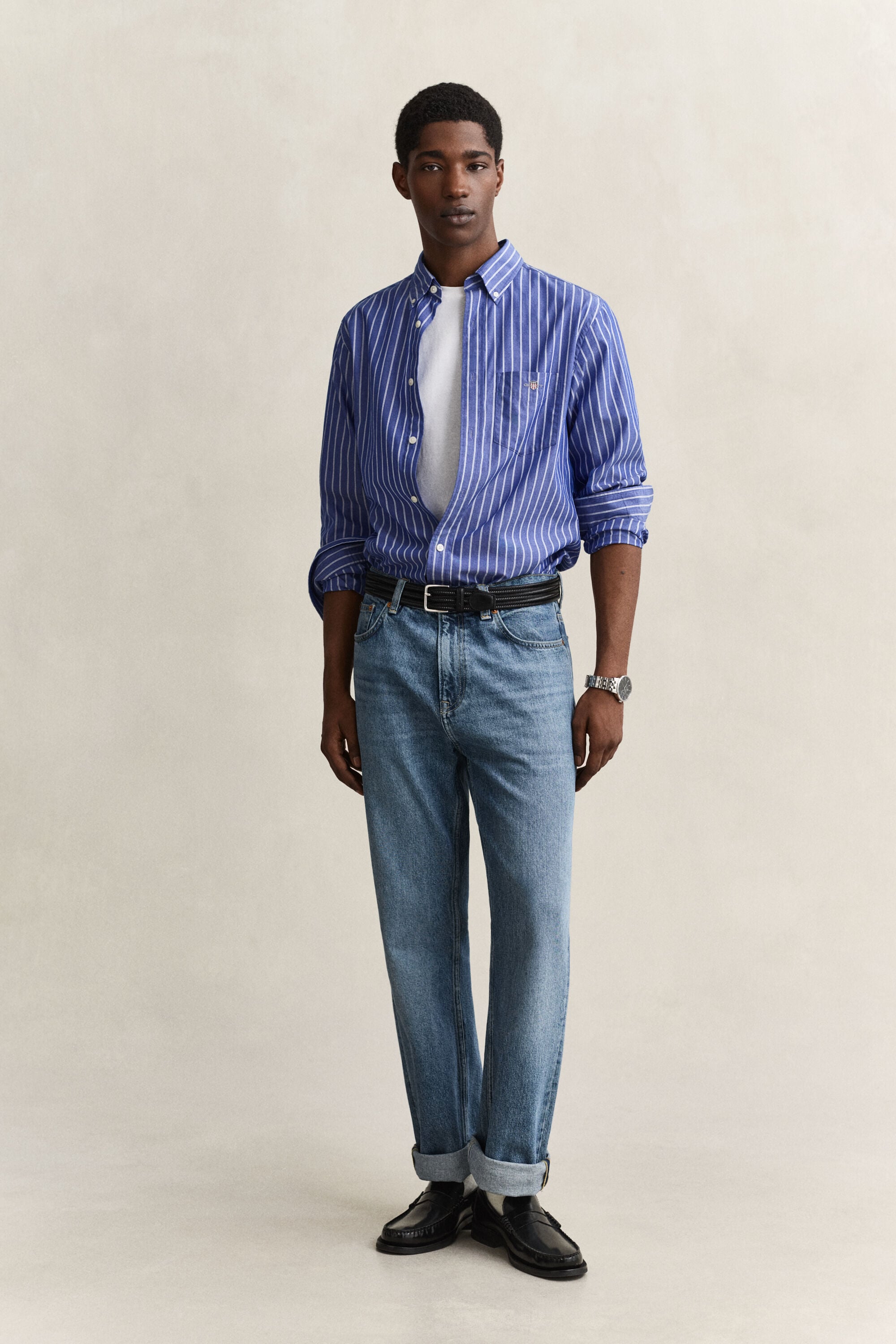 Striped Classic Poplin Shirt
