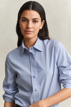 Striped Yoke Detail Shirt — MISTY LAVENDER 3