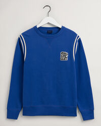 Tiger Badge Crew Neck Sweatshirt