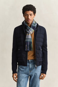 Hybrid Insulated Flannel Jacket — EVENING BLUE 8