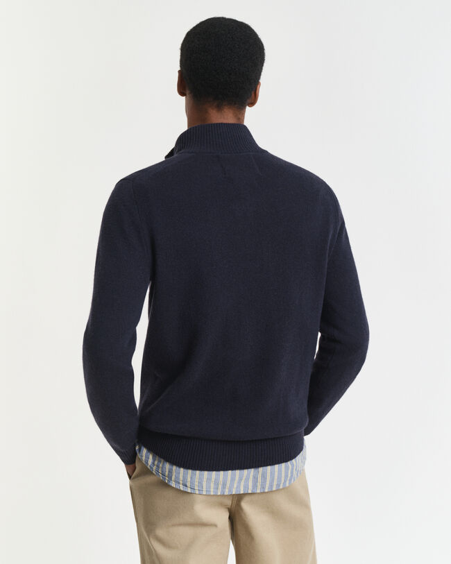 Cashmere Half-Zip Sweater