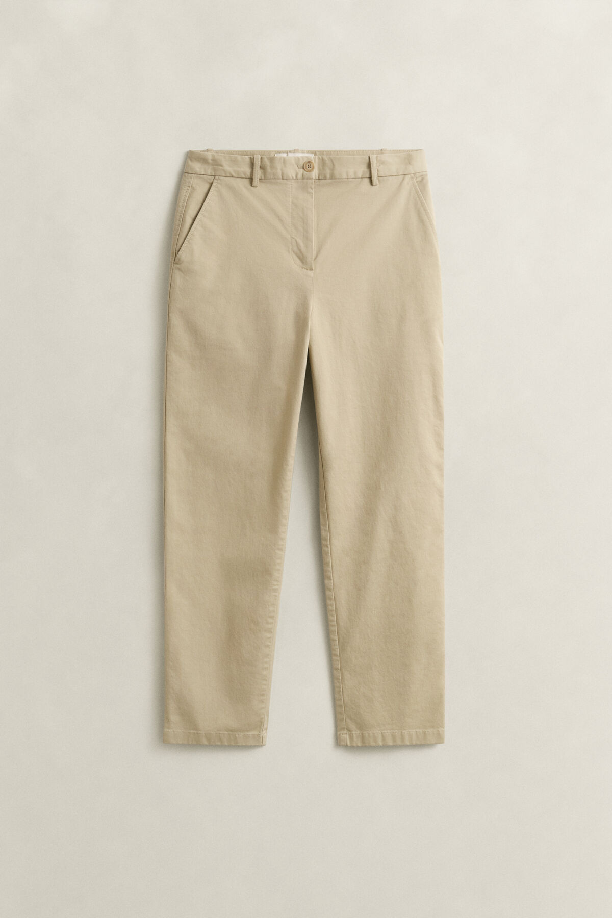 Classic Slim Chinos — OAT BEIGE
