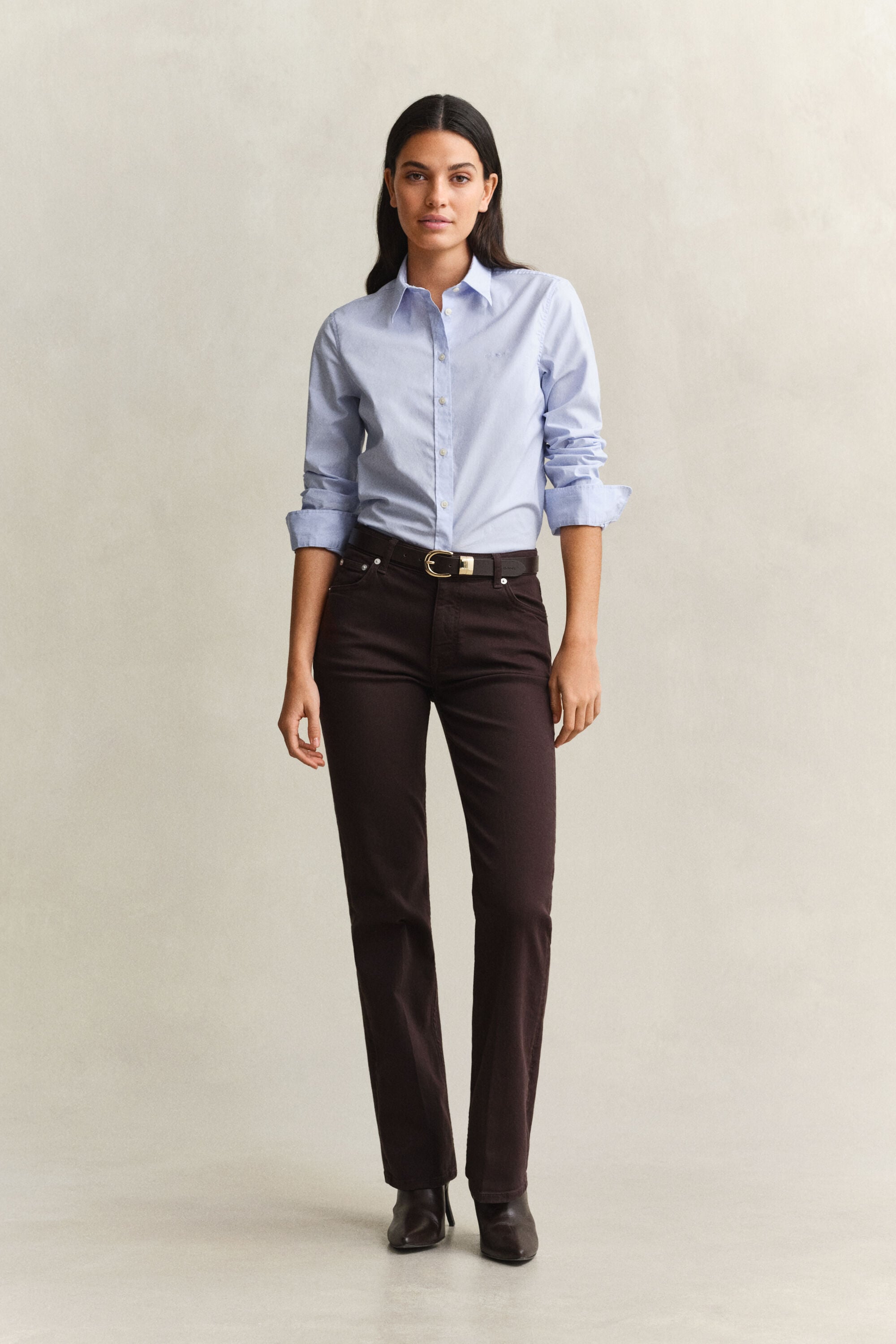 Slim Flared Color Jeans