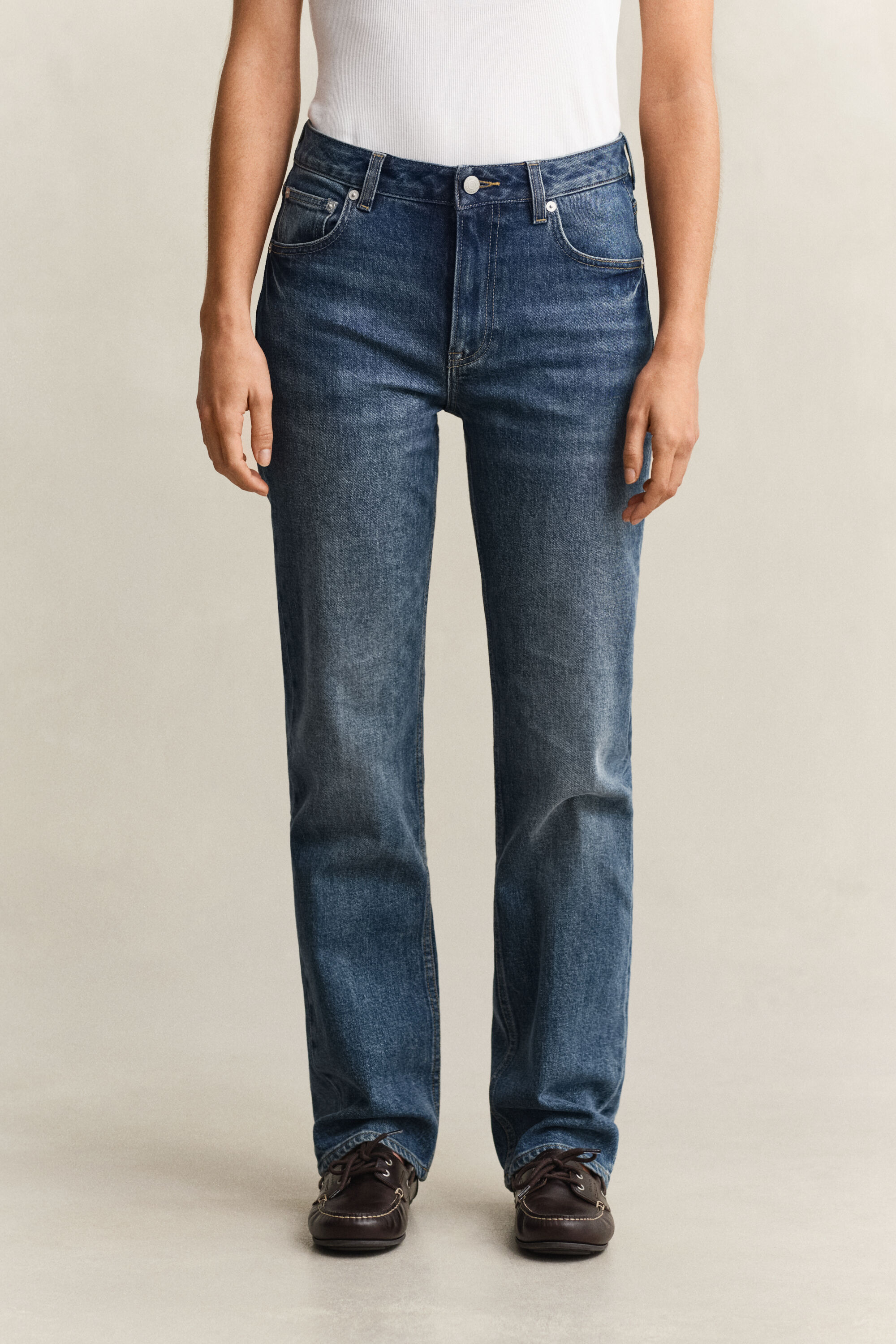 Straight Leg Stretch Jeans