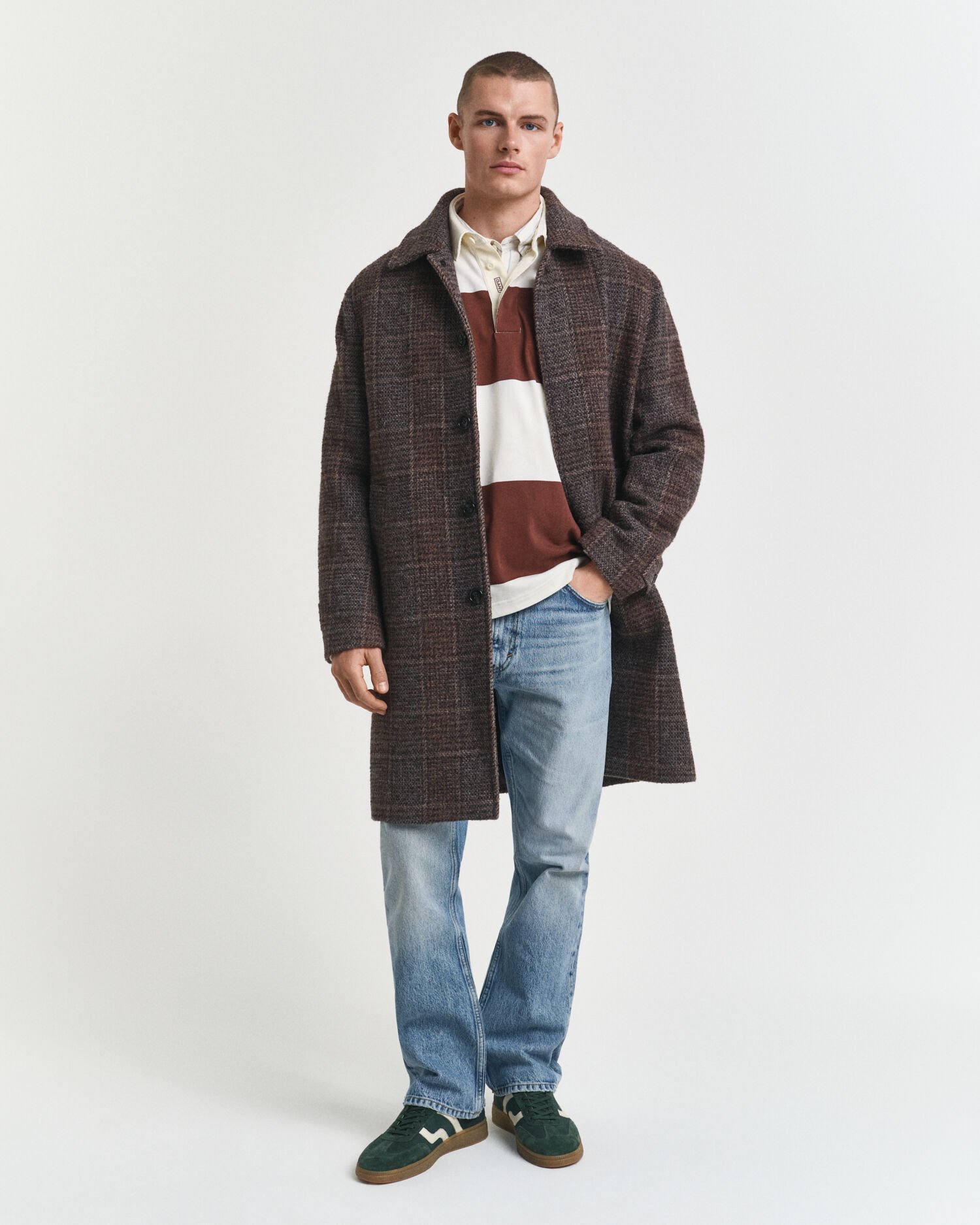 Block Striped Heavy Rugger