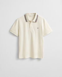 Tipped Collar Polo Shirt