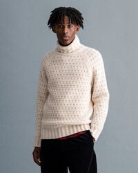 Chunky Texture Turtleneck